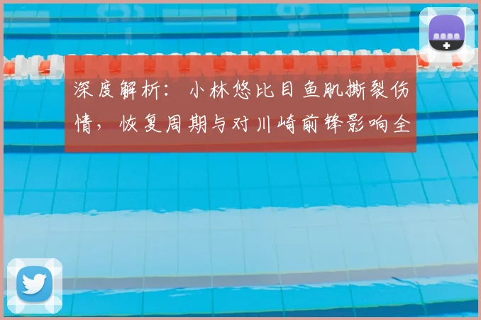 深度解析：小林悠比目鱼肌撕裂伤情，恢复周期与对川崎前锋影响全知道